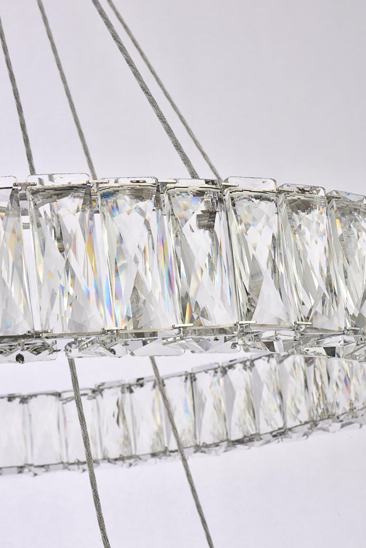 Monroe Crystal Chandelier (3503) by Elegant - view 42