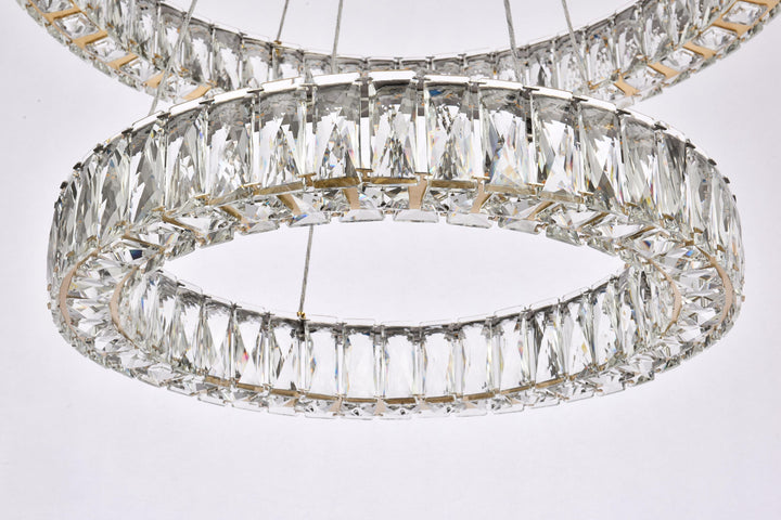 Monroe Crystal Chandelier (3503) by Elegant - view 46