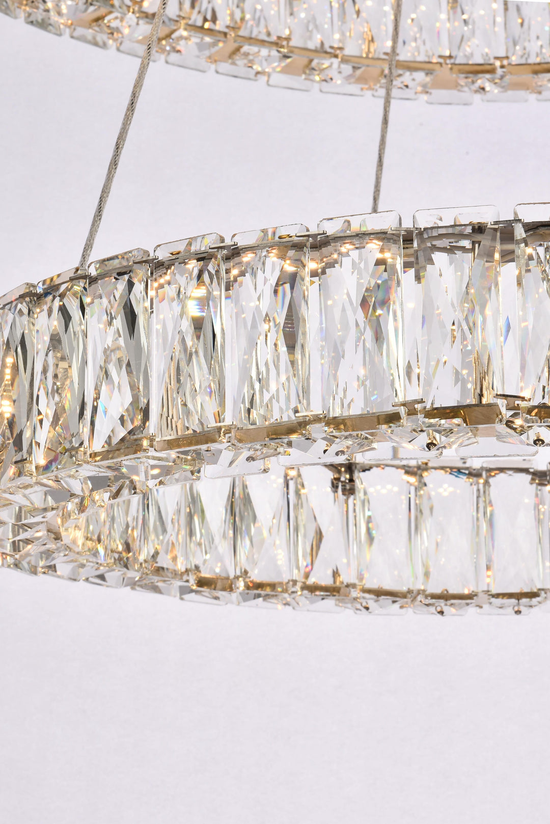 Monroe Crystal Chandelier (3503) by Elegant - view 47