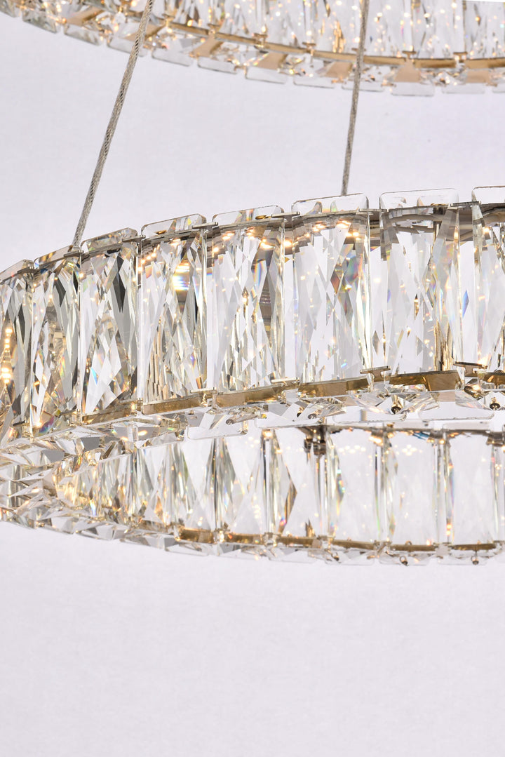 Monroe Crystal Chandelier (3503) by Elegant - view 47