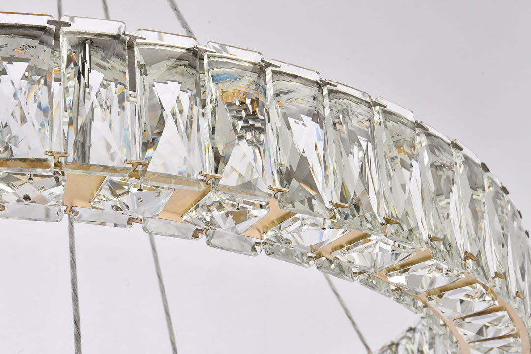 Monroe Crystal Chandelier (3503) by Elegant - view 48
