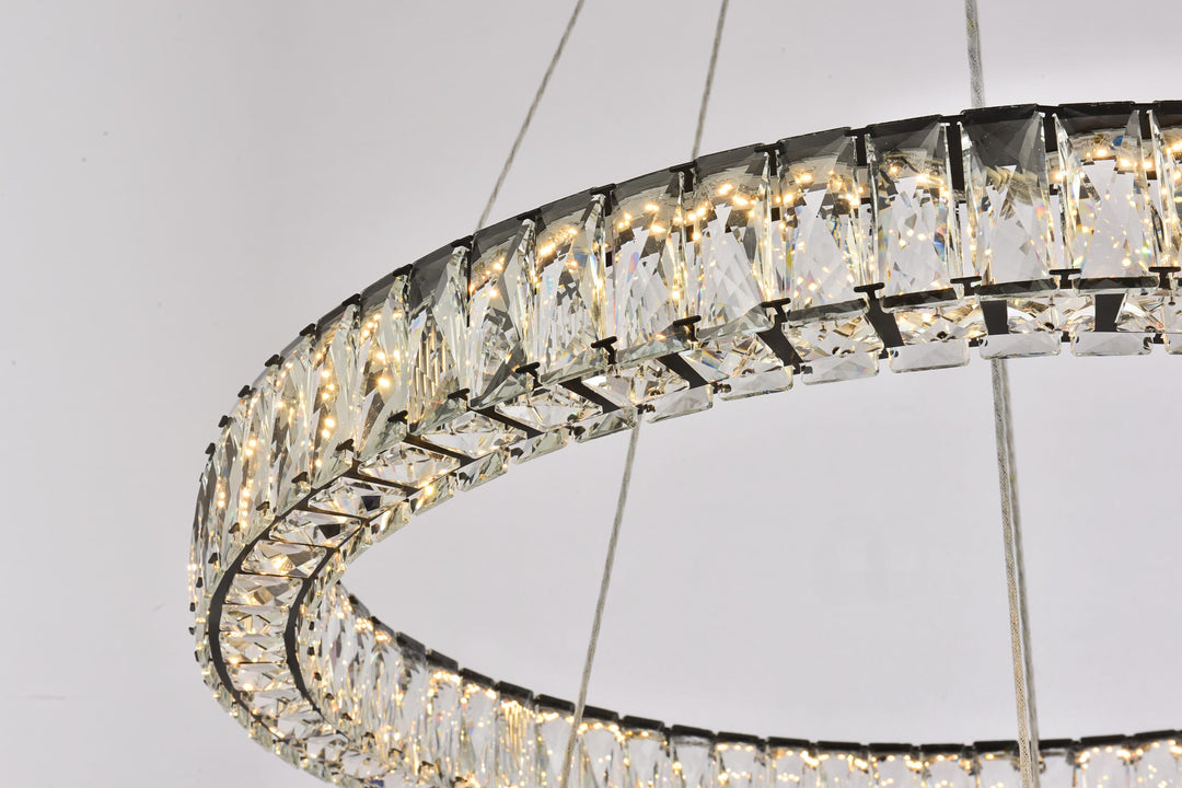 Monroe Crystal Chandelier (3503) by Elegant - view 76