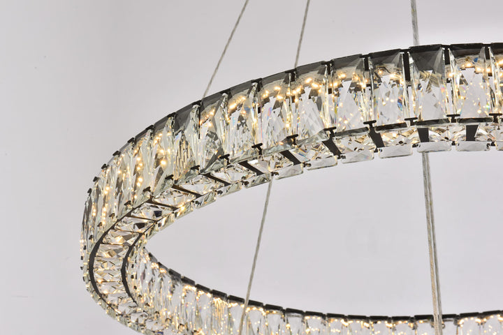 Monroe Crystal Chandelier (3503) by Elegant - view 76