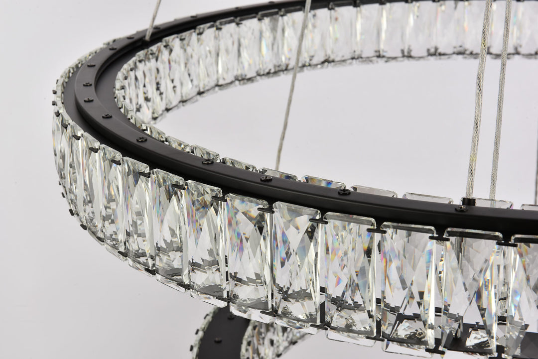 Monroe Crystal Chandelier (3503) by Elegant - view 78
