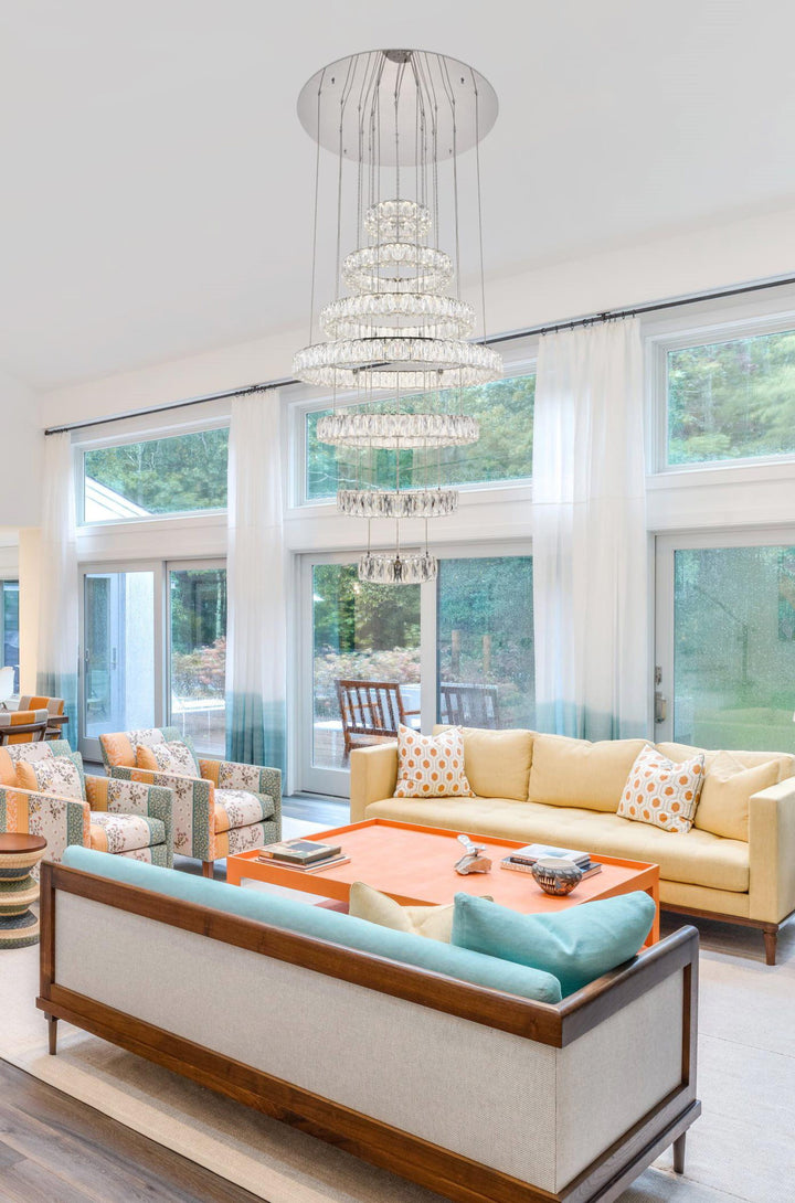Monroe Crystal Chandelier (3503) by Elegant - view 92