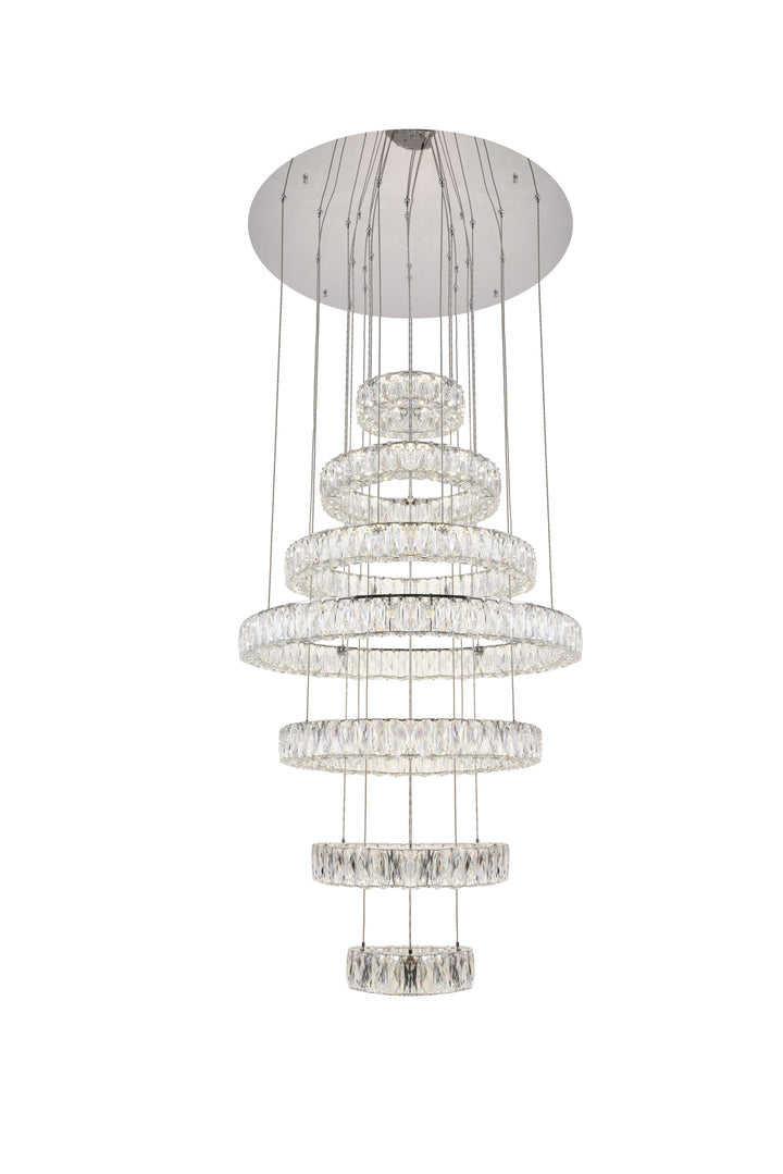 Monroe Crystal Chandelier (3503) by Elegant - view 93