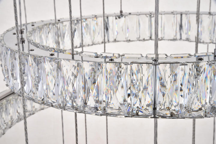 Monroe Crystal Chandelier (3503) by Elegant - view 94