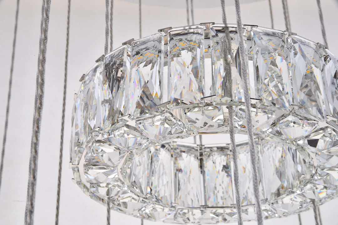 Monroe Crystal Chandelier (3503) by Elegant - view 96