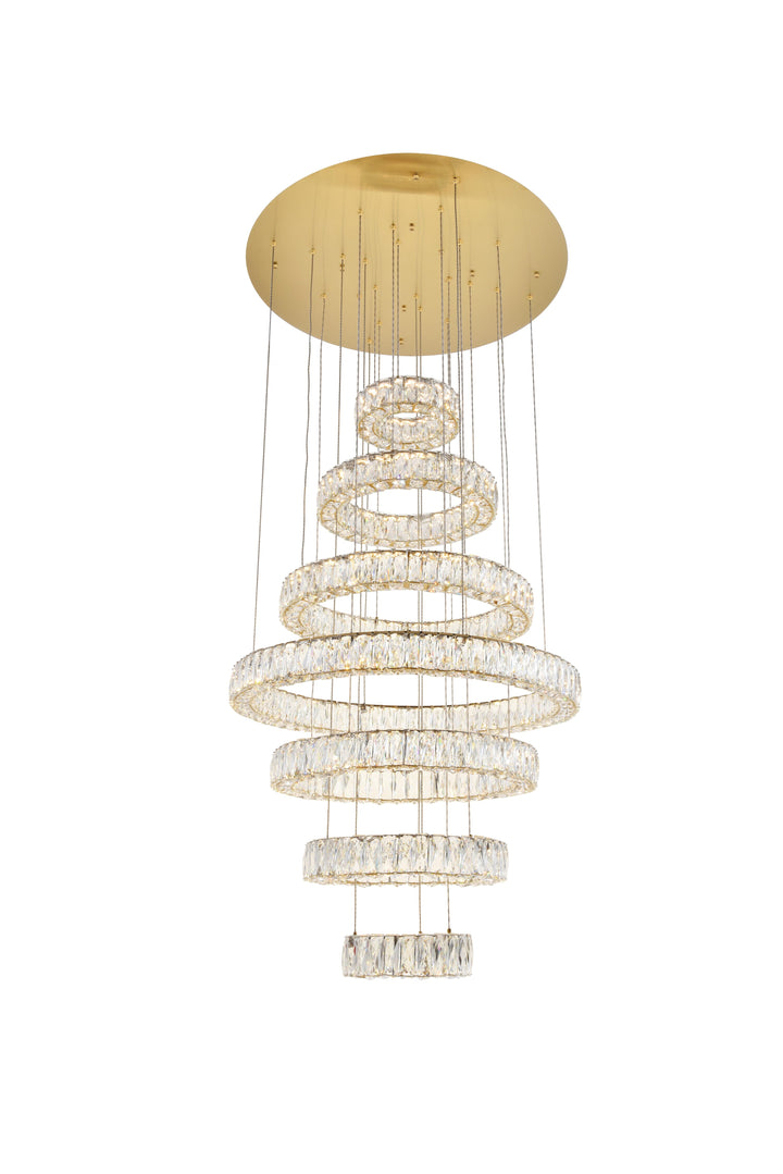 Monroe Crystal Chandelier (3503) by Elegant - view 105