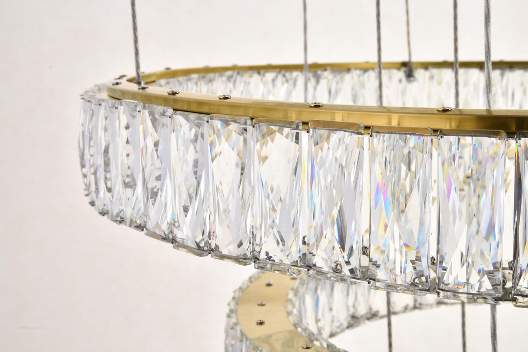 Monroe Crystal Chandelier (3503) by Elegant - view 106