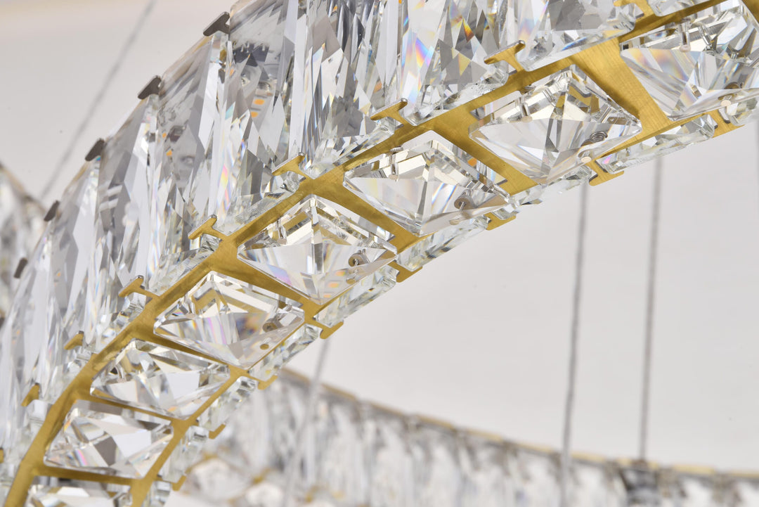 Monroe Crystal Chandelier (3503) by Elegant - view 108