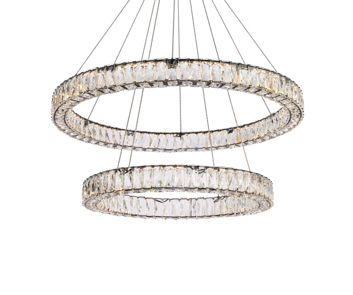 Monroe Crystal Chandelier (3503) by Elegant - view 111