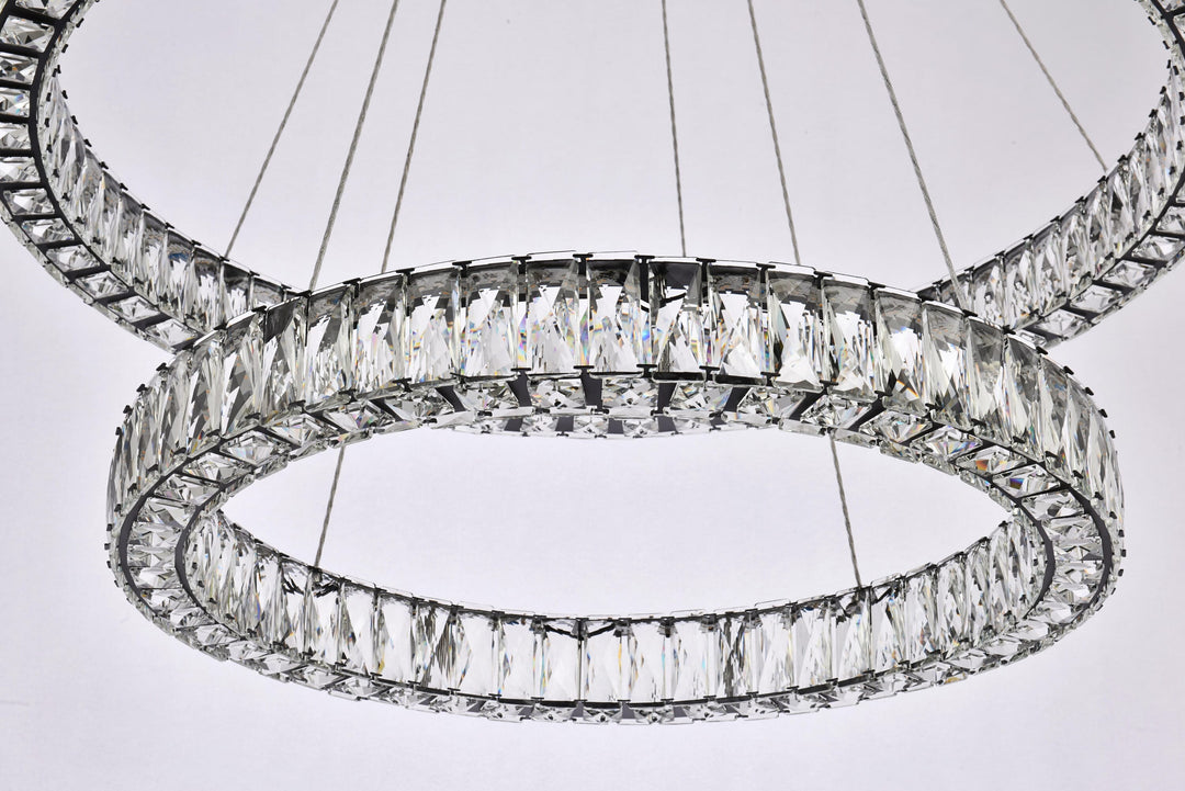 Monroe Crystal Chandelier (3503) by Elegant - view 112