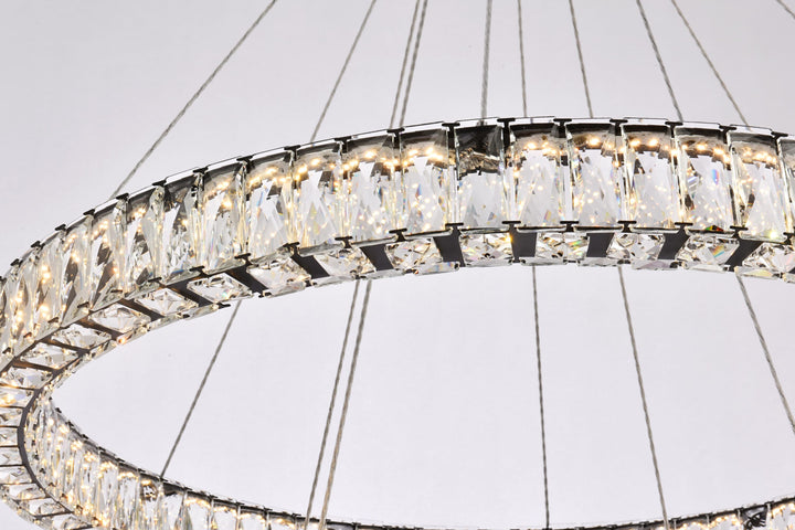 Monroe Crystal Chandelier (3503) by Elegant - view 113
