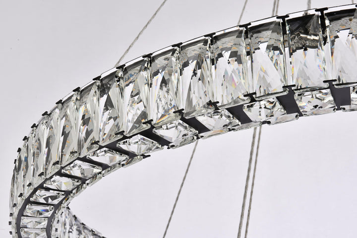 Monroe Crystal Chandelier (3503) by Elegant - view 114