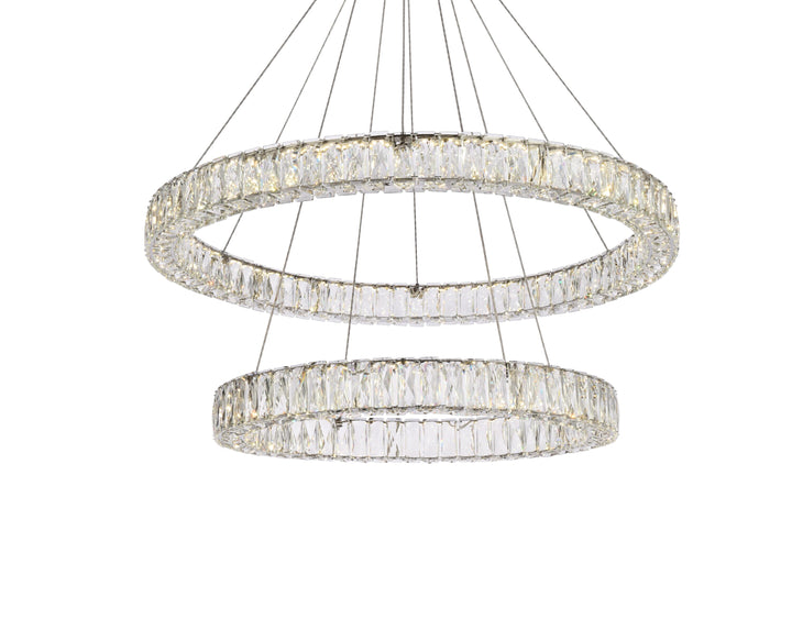 Monroe Crystal Chandelier (3503) by Elegant - view 117
