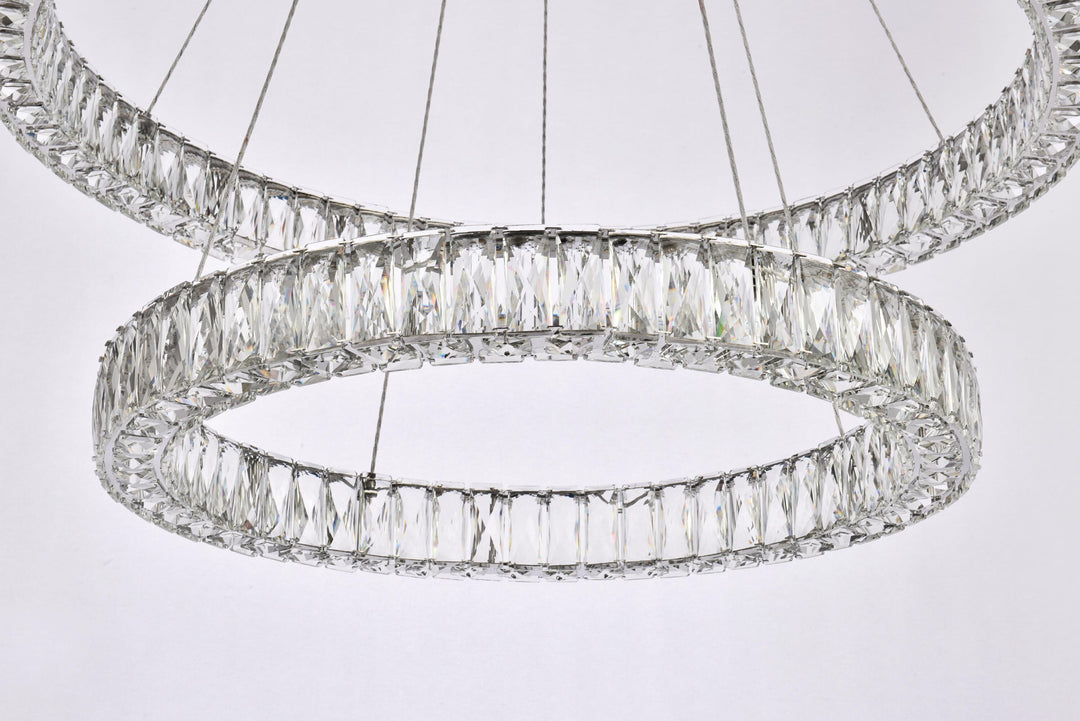Monroe Crystal Chandelier (3503) by Elegant - view 118