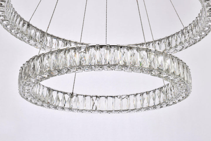Monroe Crystal Chandelier (3503) by Elegant - view 118
