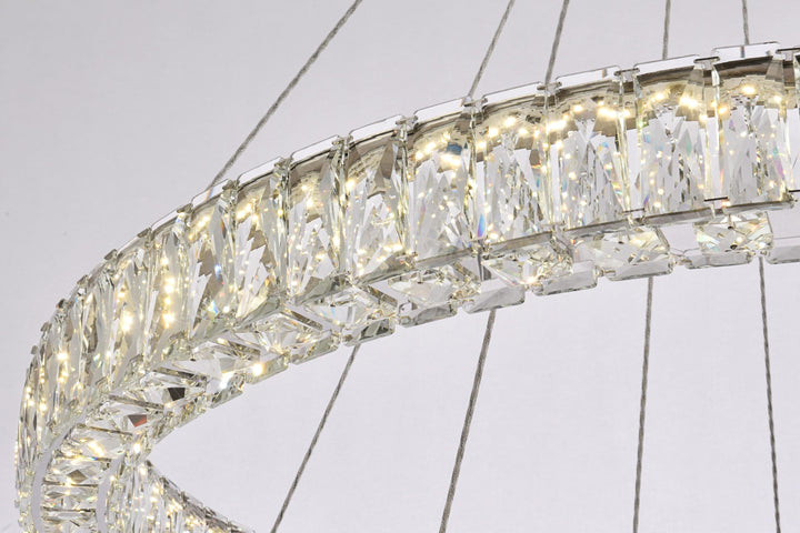 Monroe Crystal Chandelier (3503) by Elegant - view 119