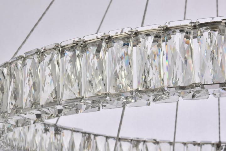 Monroe Crystal Chandelier (3503) by Elegant - view 120