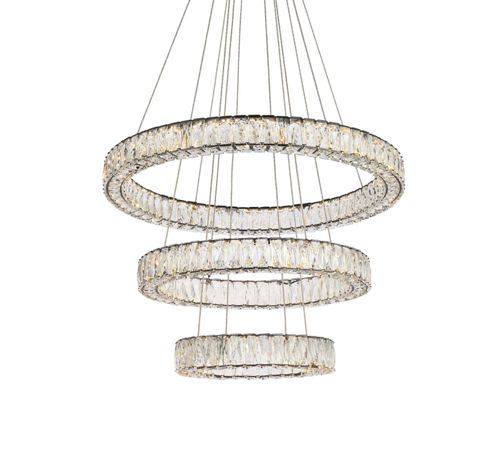 Monroe Crystal Chandelier (3503) by Elegant - view 81