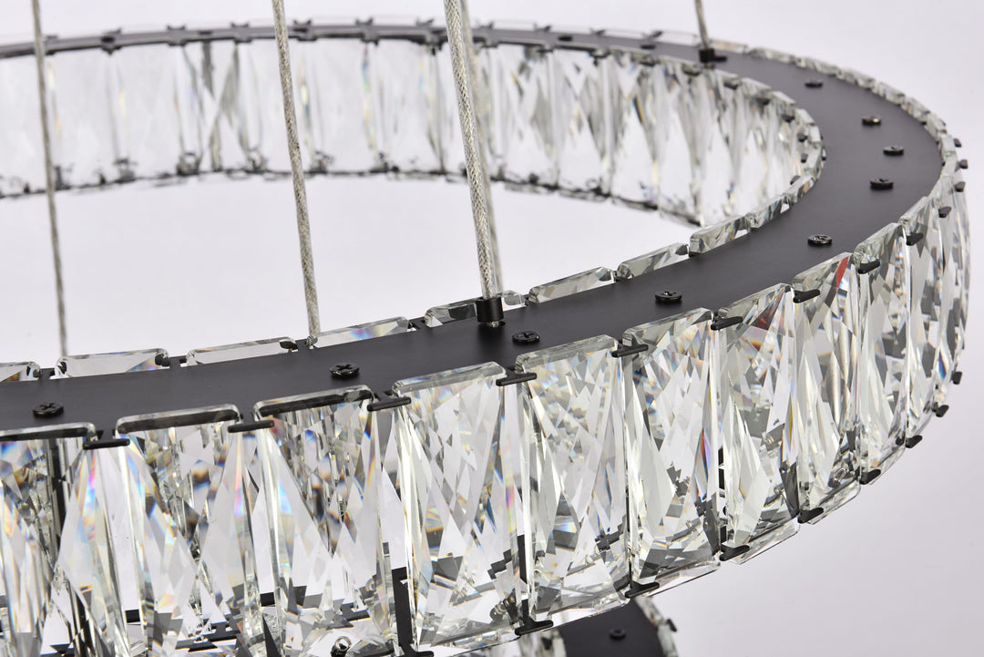 Monroe Crystal Chandelier (3503) by Elegant - view 84