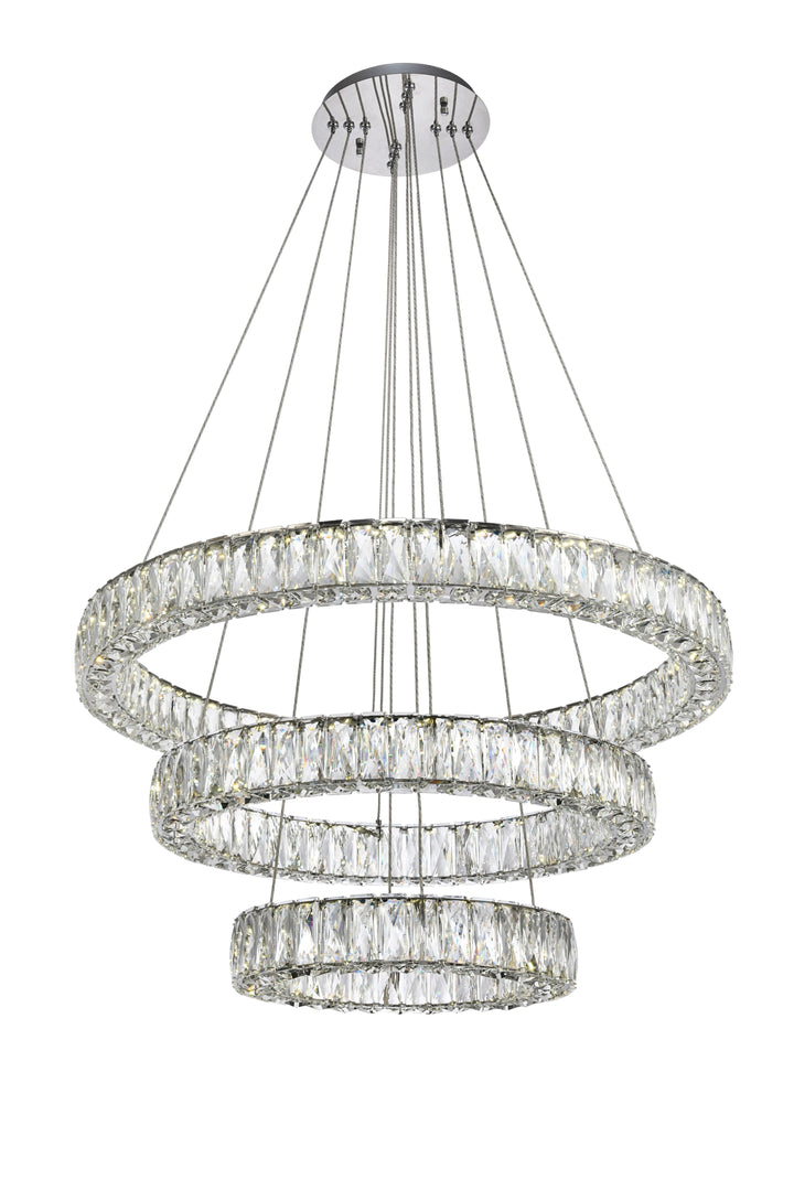 Monroe Crystal Chandelier (3503) by Elegant - view 63