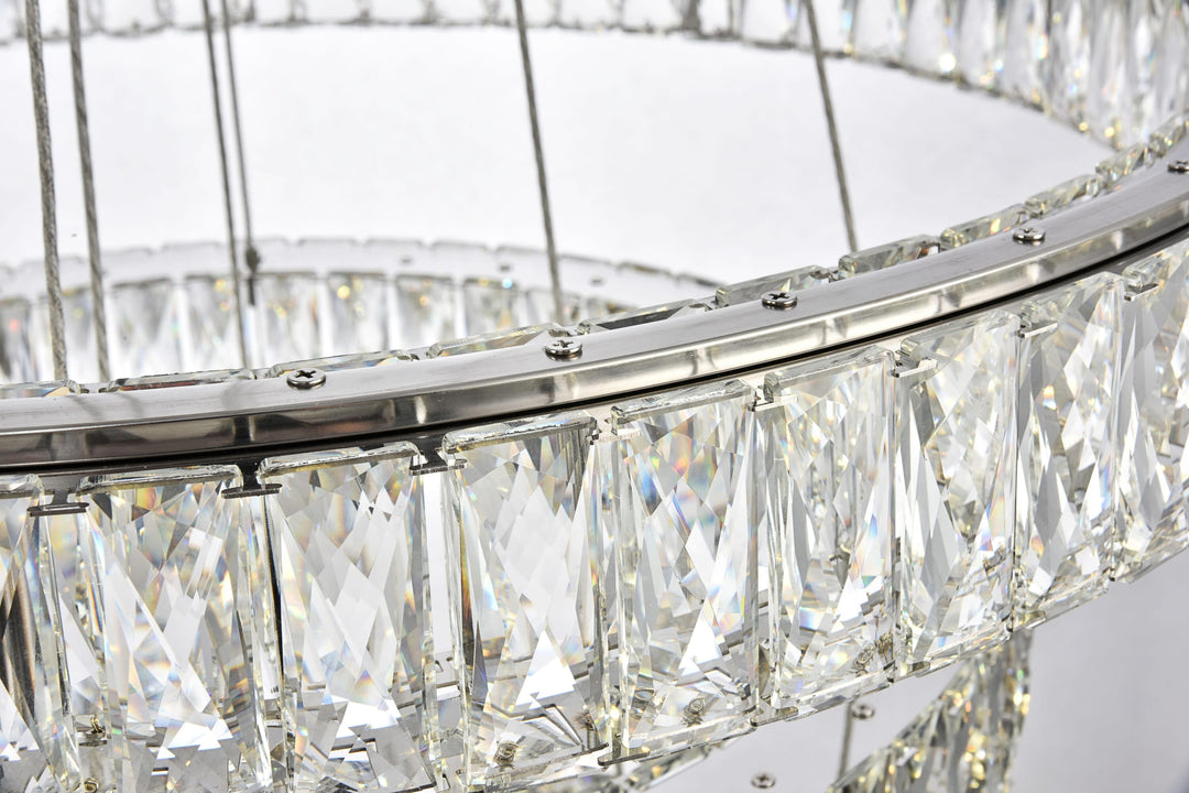 Monroe Crystal Chandelier (3503) by Elegant - view 64