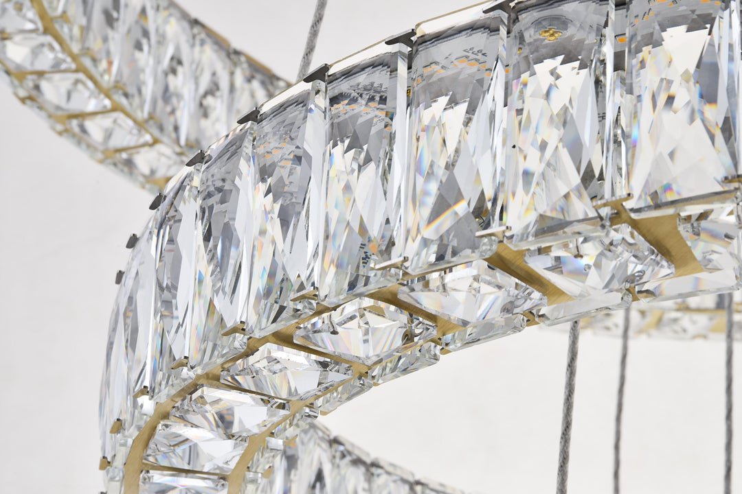 Monroe Crystal Pendant by Elegant - view 95