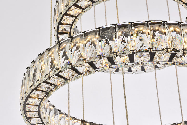 Monroe Crystal Chandelier (3503) by Elegant - view 22