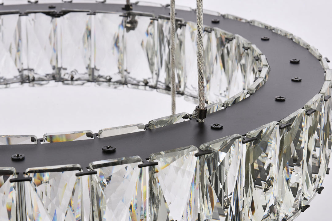 Monroe Crystal Chandelier (3503) by Elegant - view 23