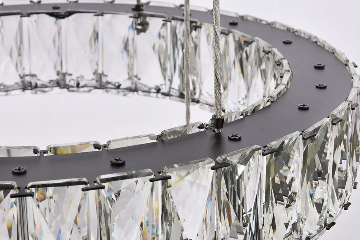 Monroe Crystal Chandelier (3503) by Elegant - view 23