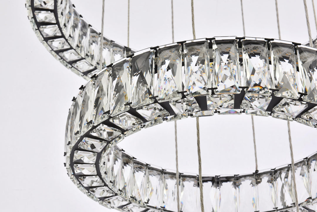 Monroe Crystal Chandelier (3503) by Elegant - view 24