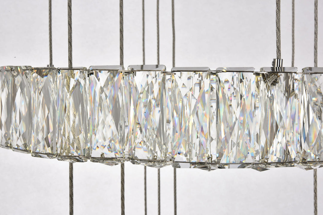 Monroe Crystal Chandelier (3503) by Elegant - view 28