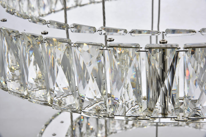 Monroe Crystal Chandelier (3503) by Elegant - view 29