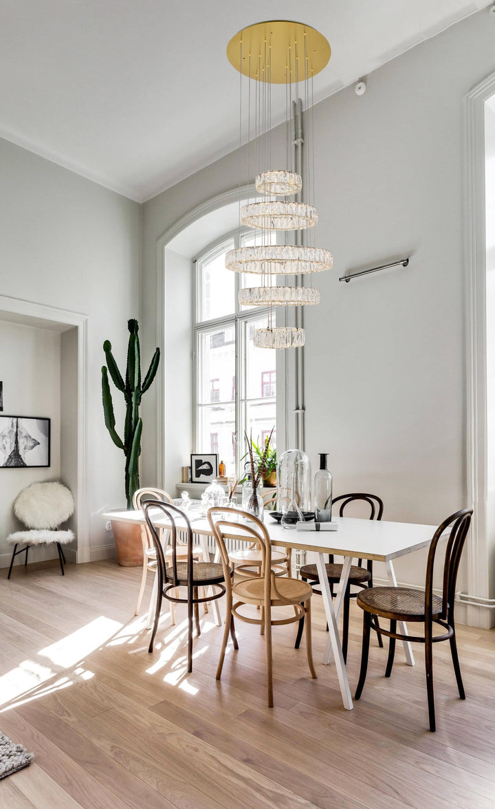 Monroe Crystal Pendant by Elegant - view 56