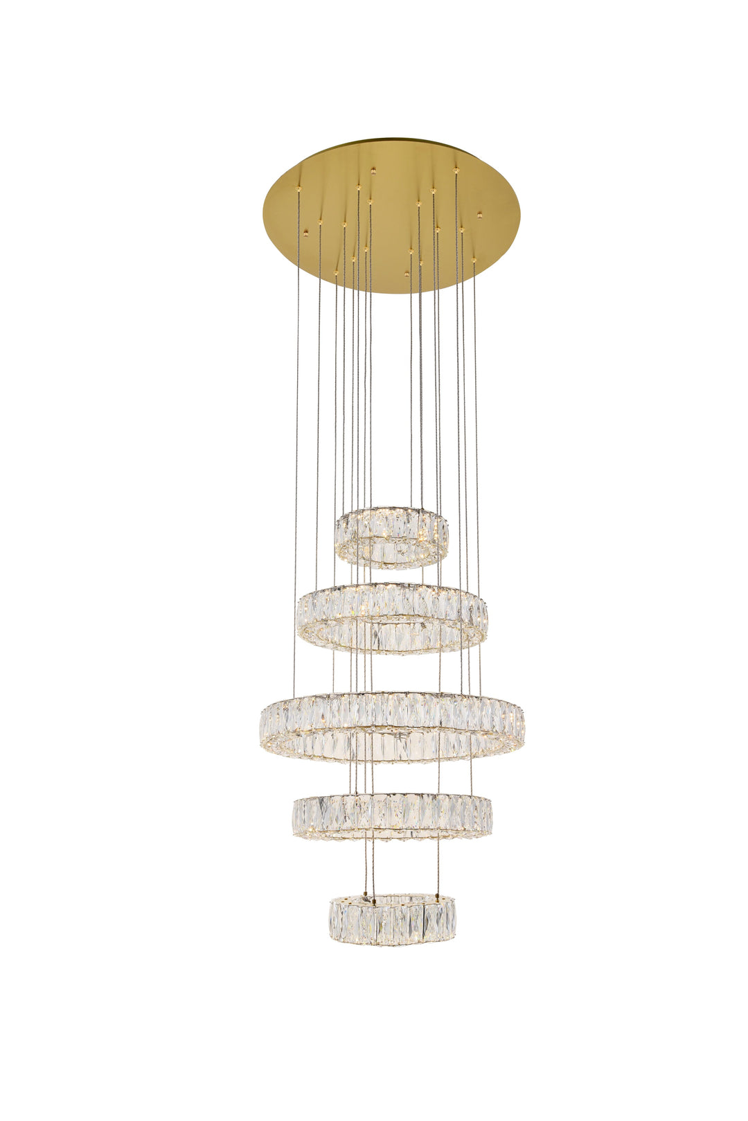Monroe Crystal Pendant by Elegant - view 57