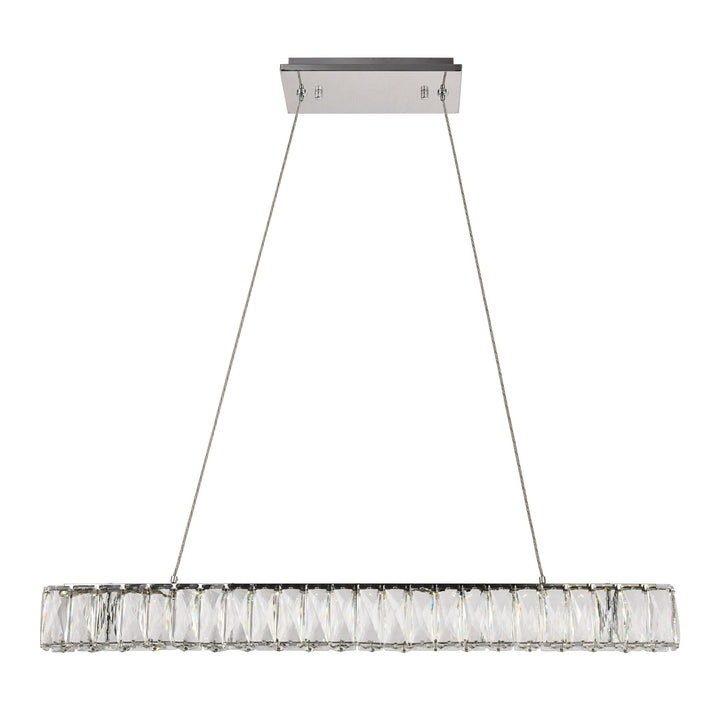 Monroe Crystal Chandelier (3503) in Chrome by Elegant
