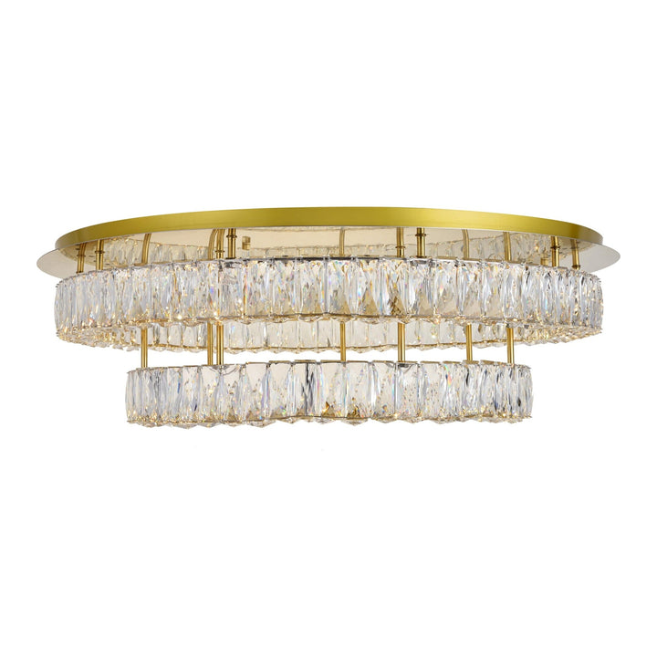 Monroe Crystal Chandelier (3503) in Gold by Elegant