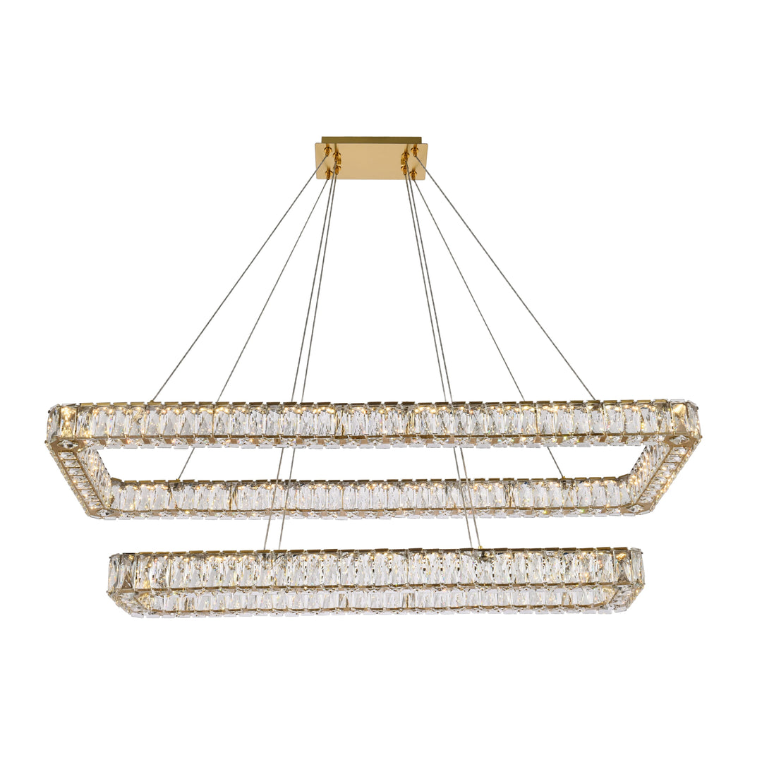 Monroe Pendant (3504) in Gold by Elegant