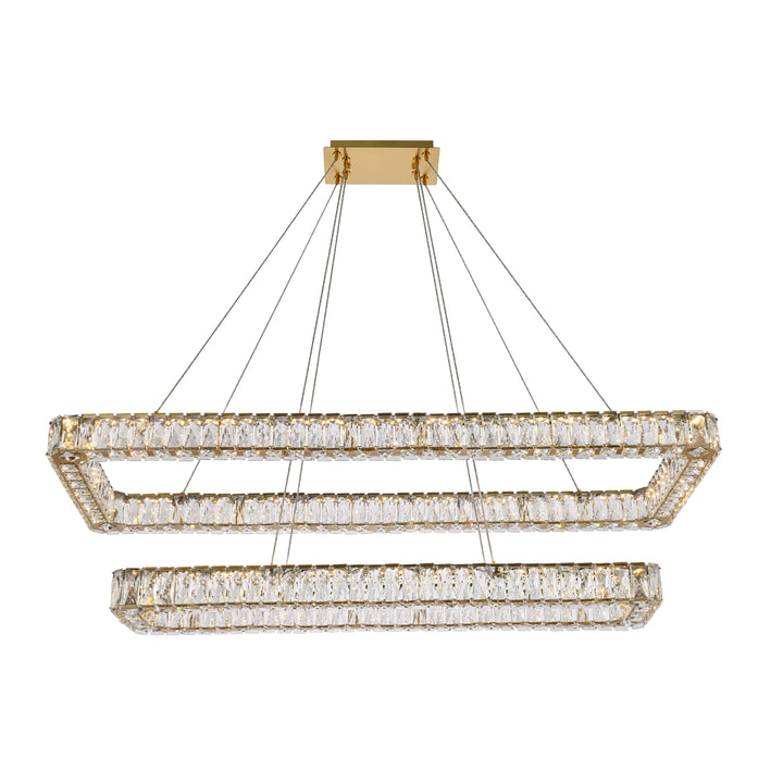 Monroe Pendant (3504) in Gold by Elegant