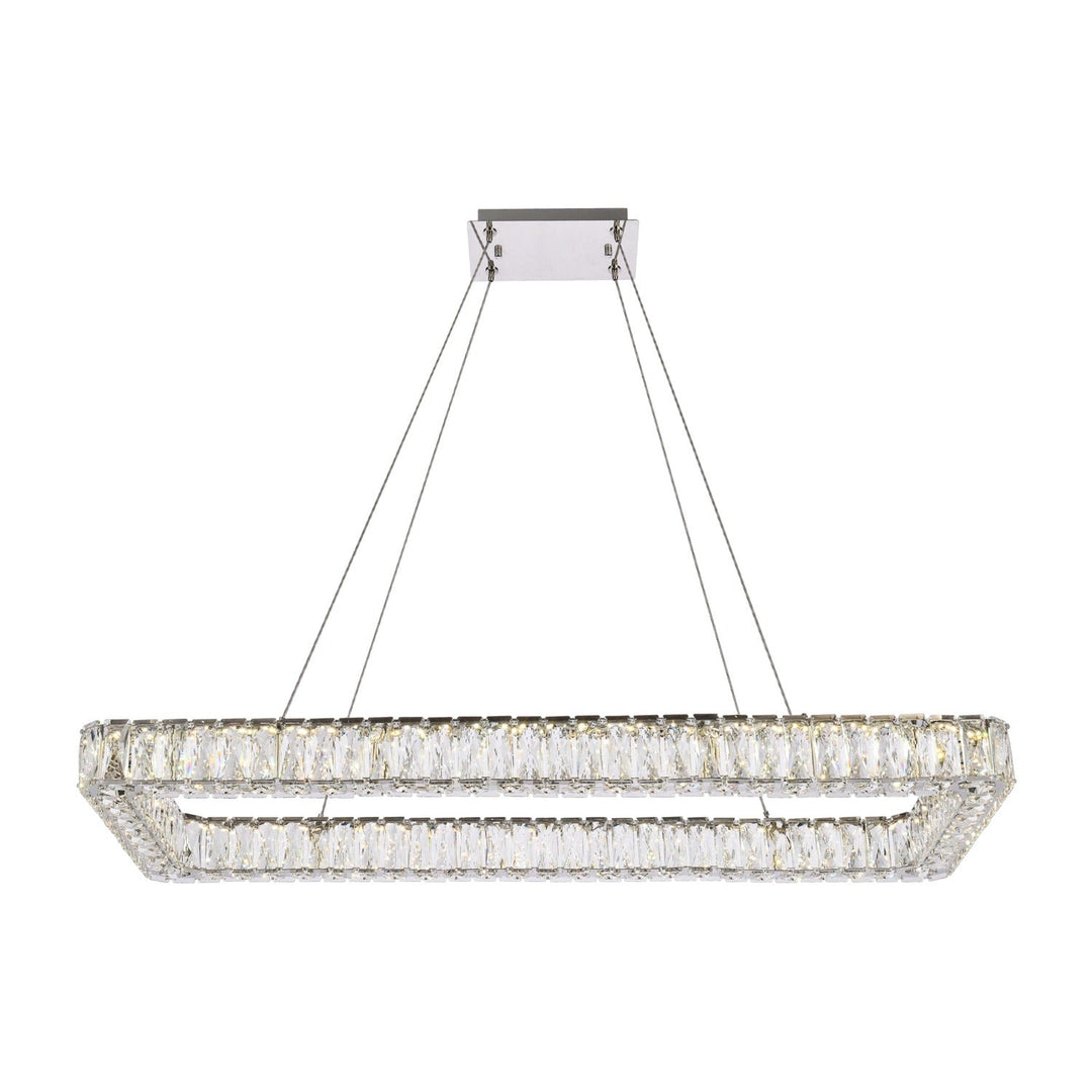 Monroe Pendant (3504) in Chrome by Elegant