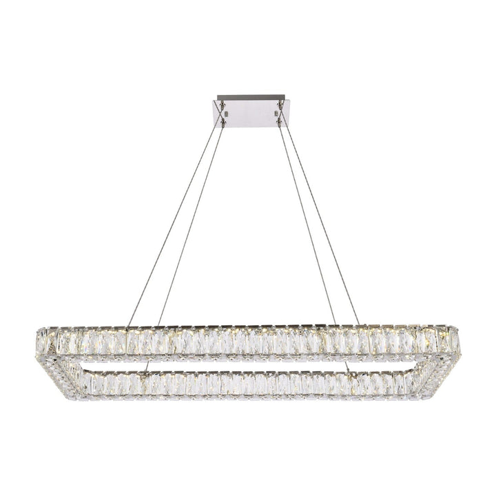 Monroe Pendant (3504) in Chrome by Elegant