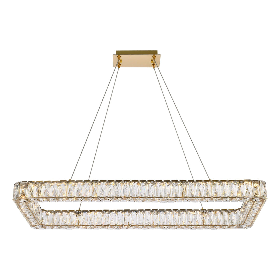 Monroe Pendant (3504) in Gold by Elegant