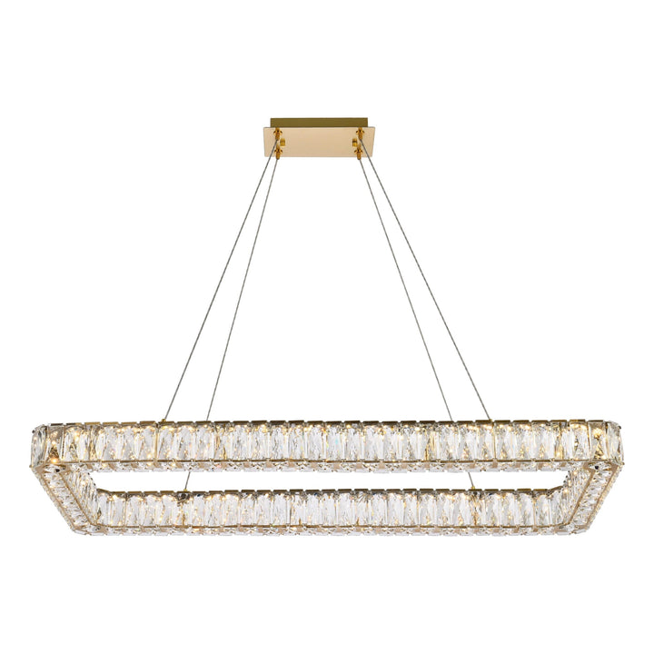 Monroe Pendant (3504) in Gold by Elegant