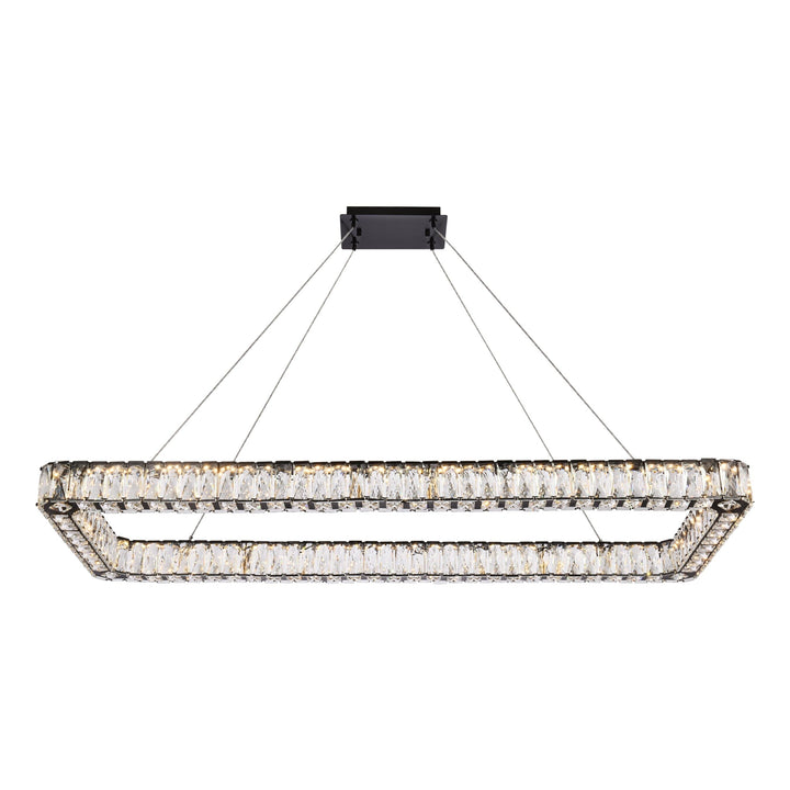 Monroe Pendant (3504) in Black by Elegant