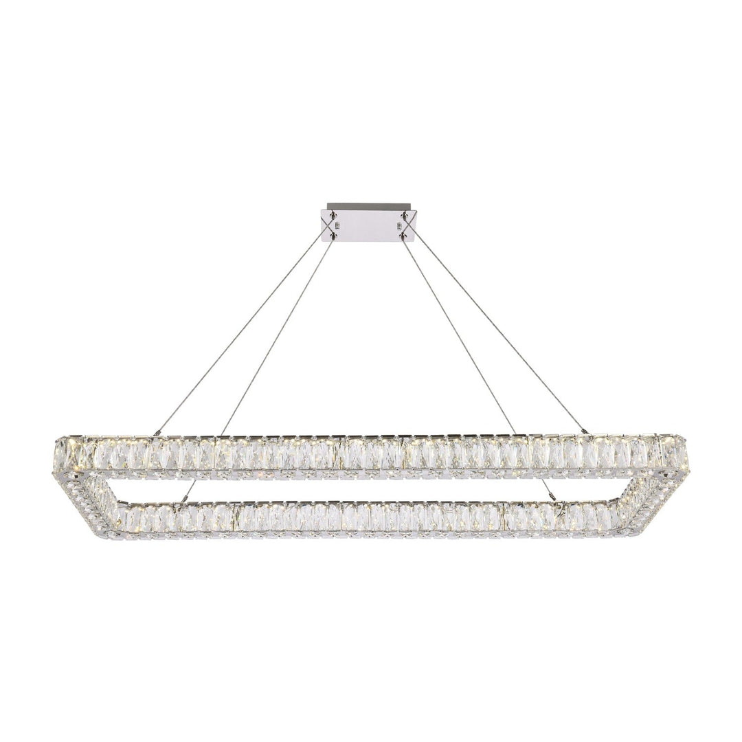 Monroe Pendant (3504) in Chrome by Elegant