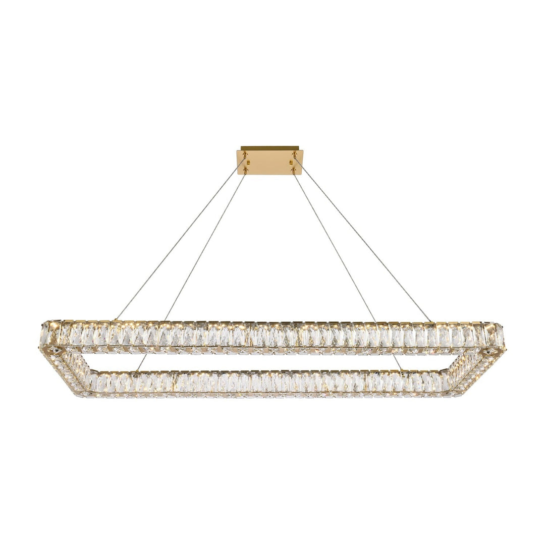 Monroe Pendant (3504) in Gold by Elegant