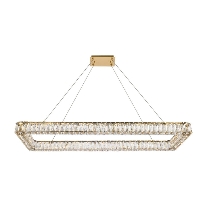 Monroe Pendant (3504) in Gold by Elegant