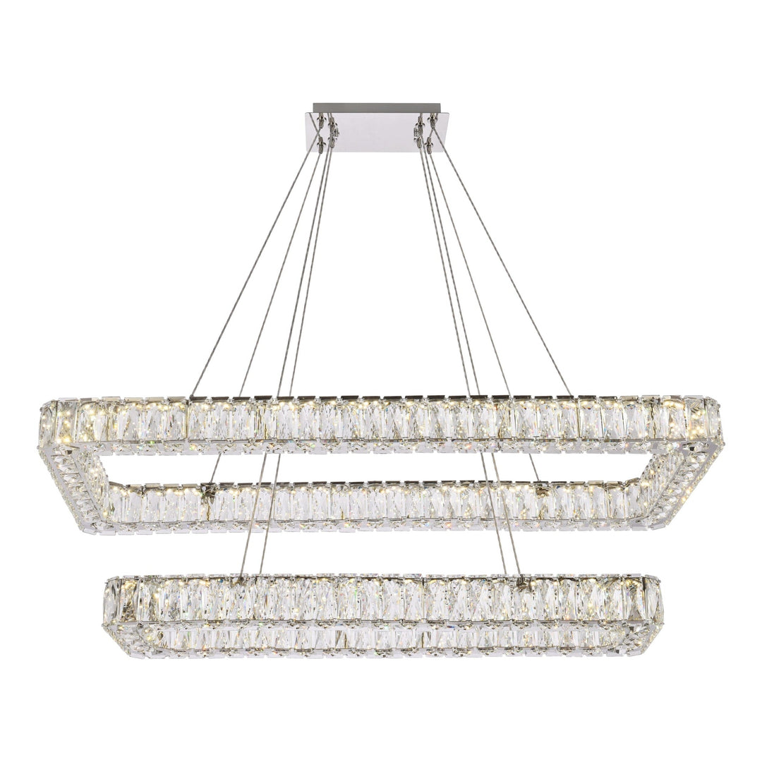 Monroe Pendant (3504) in Chrome by Elegant